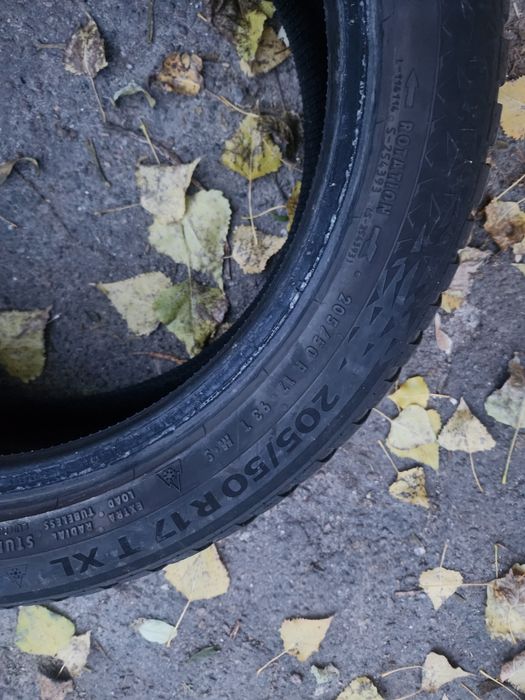 continental icecontact 3 пара 205 50 r17