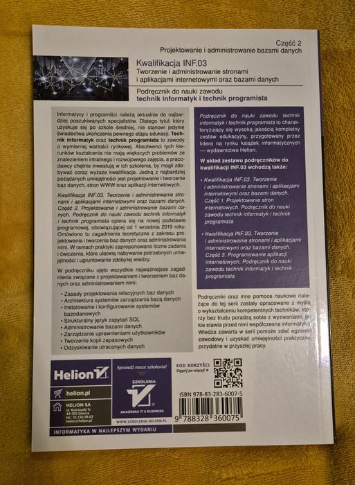 Kwalifikacja INF.03 Tworzenie I administrowanie stronami i...cz.2