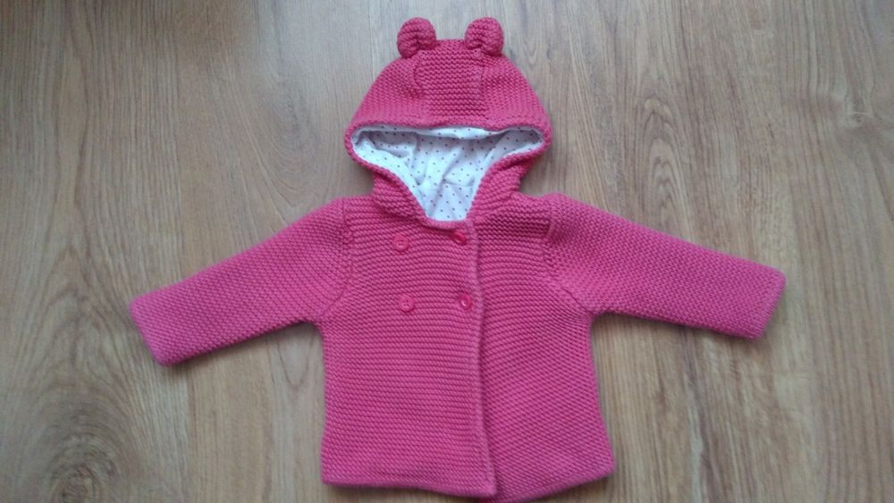 Pleciona bluza z uszami