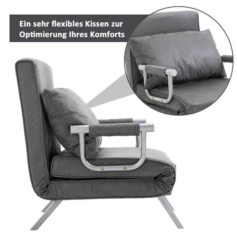 Nowy fotel, łóżko, szezlong z funkcją 3 w 1,  [Niemcy]