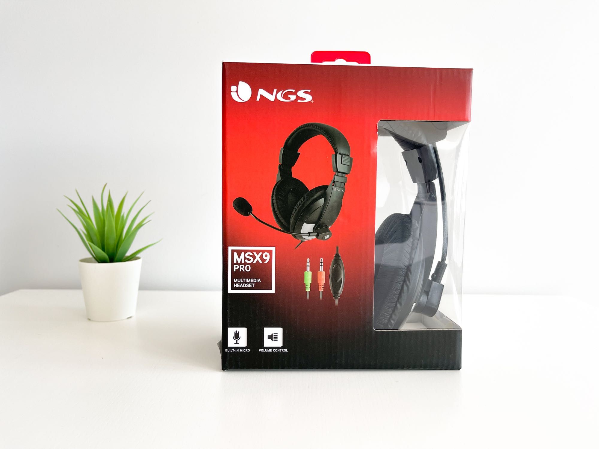 Headphones NGS c/ Microfone - NOVOS/SELADOS