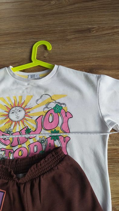 Komplet bluza + spodnie dresowe dla dziewczynki 10 lat