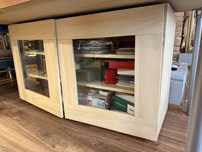 Komplet mebli ikea besta szafka tv plus komoda
