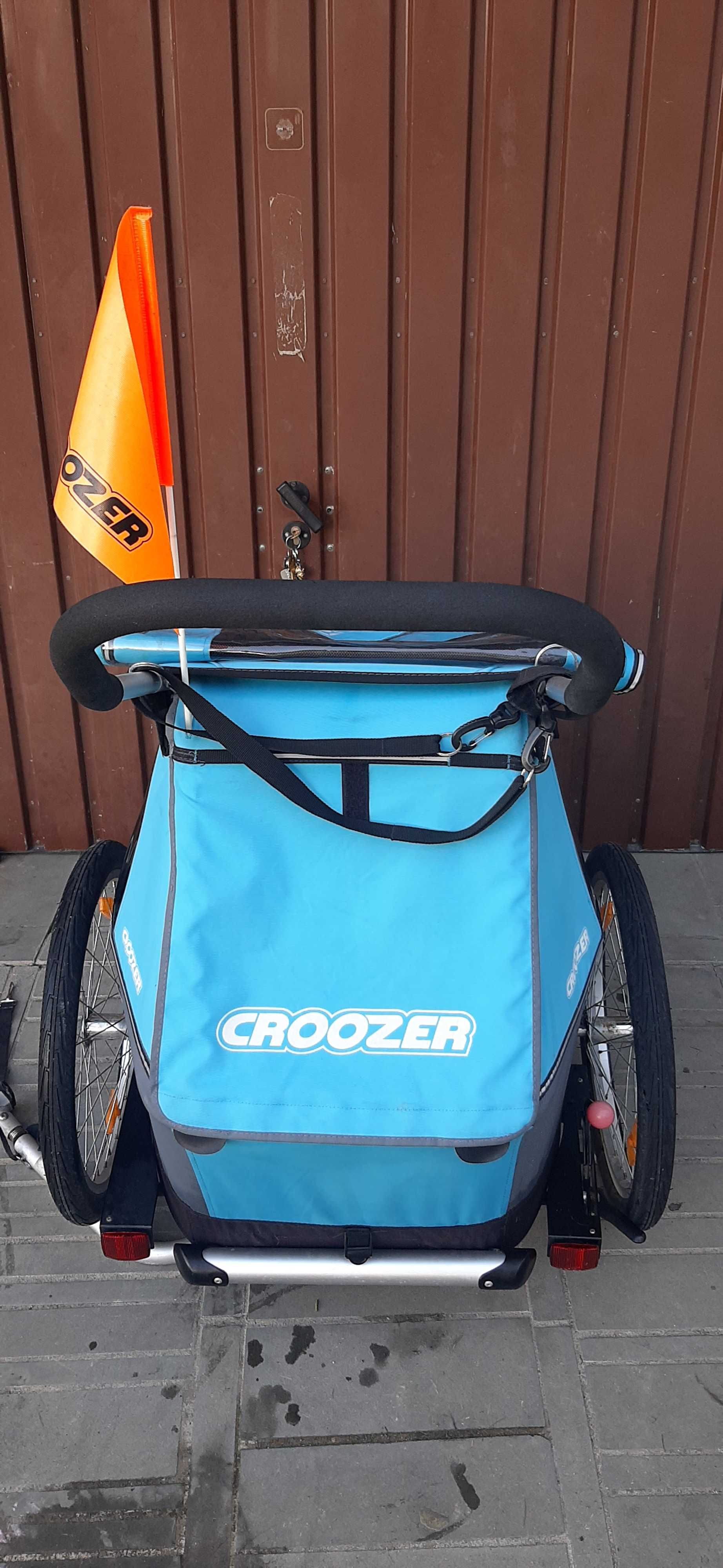 Croozer kid 1 przyczepka rowerowa 3w1 jogger komplet bdb