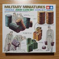 TAMIYA Military Miniatures 1:35 Jerry Cans set, model plastikowy, NOWY