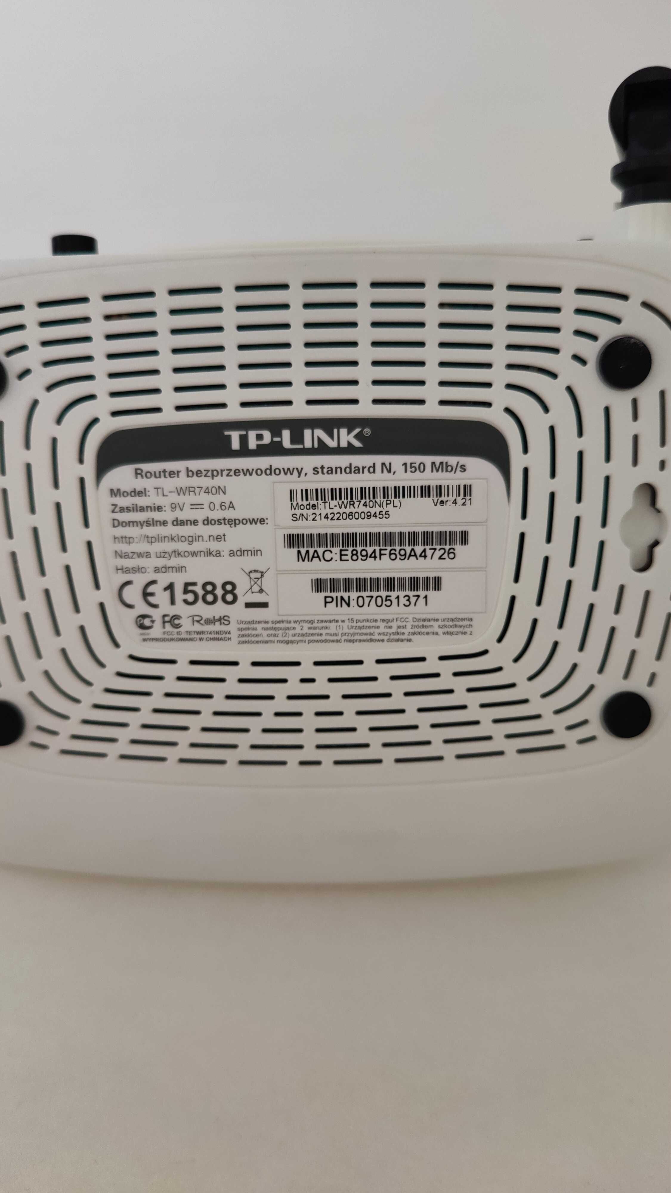 Router TP-LINK TL-WR740N