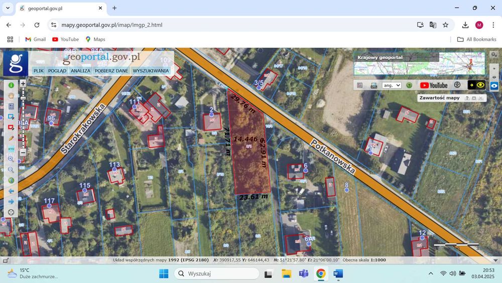 Atrakcyjna działka pod zabudowę w Radomiu