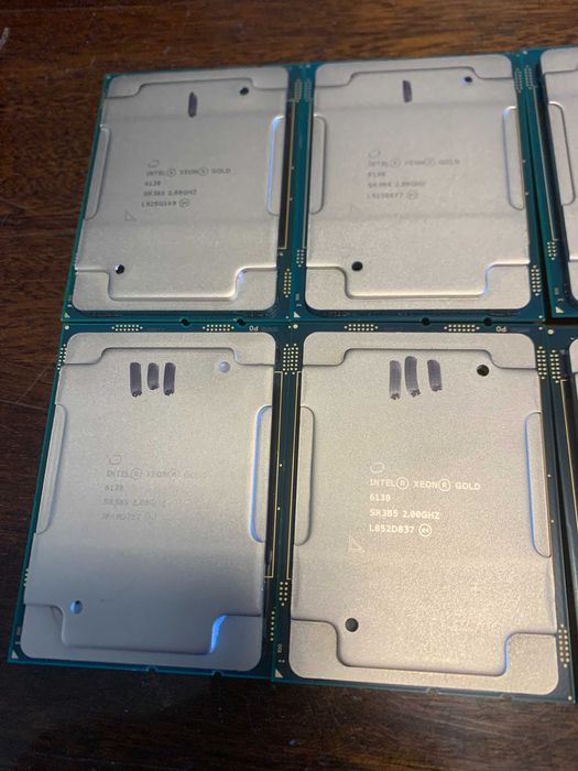 Xeon Gold 6138 (20 ядер/40 потоків) 3.70 GHz