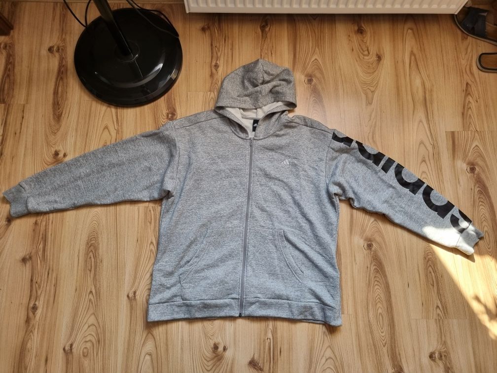 Bluza rozpinana bawełniana Adidas XL 42 jak nowa