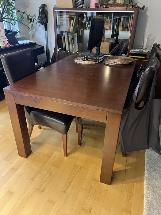 Stol rozkladany 95x140 + 2x50cm