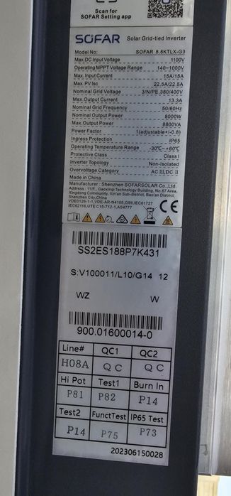 Falownik sofar z WiFi
