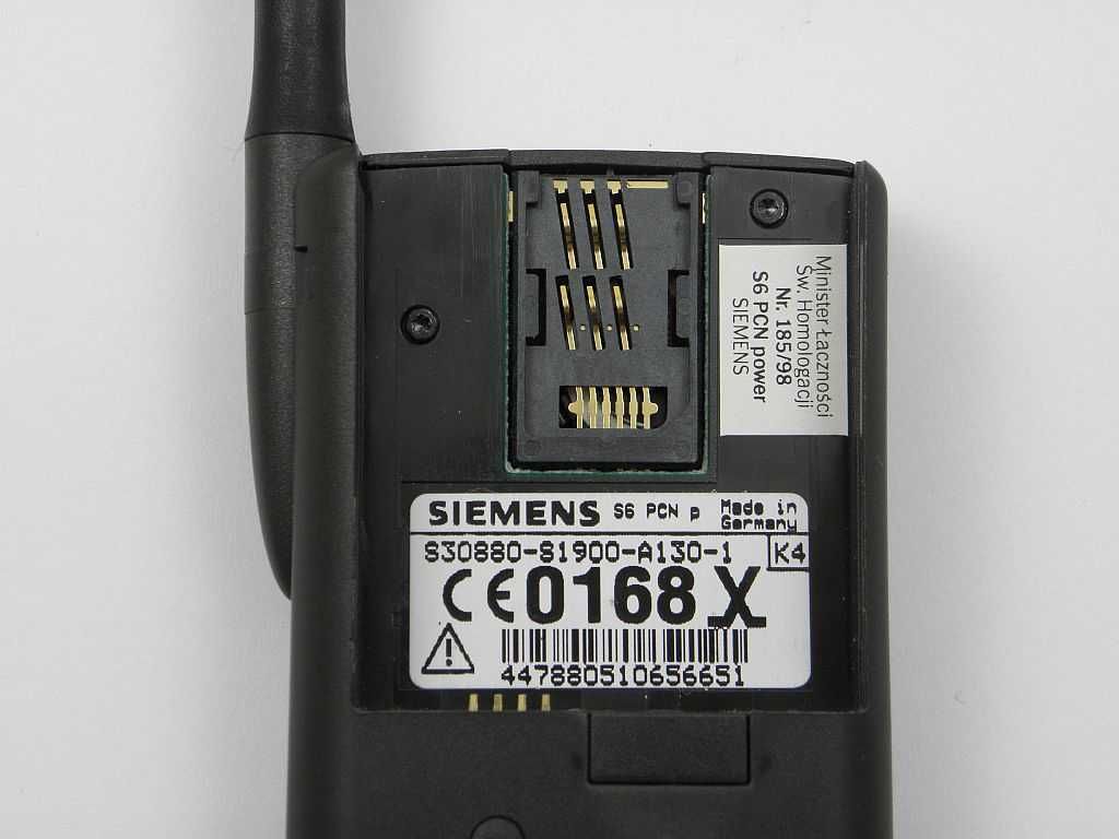 Siemens S6 PCN - IDEA Centertel