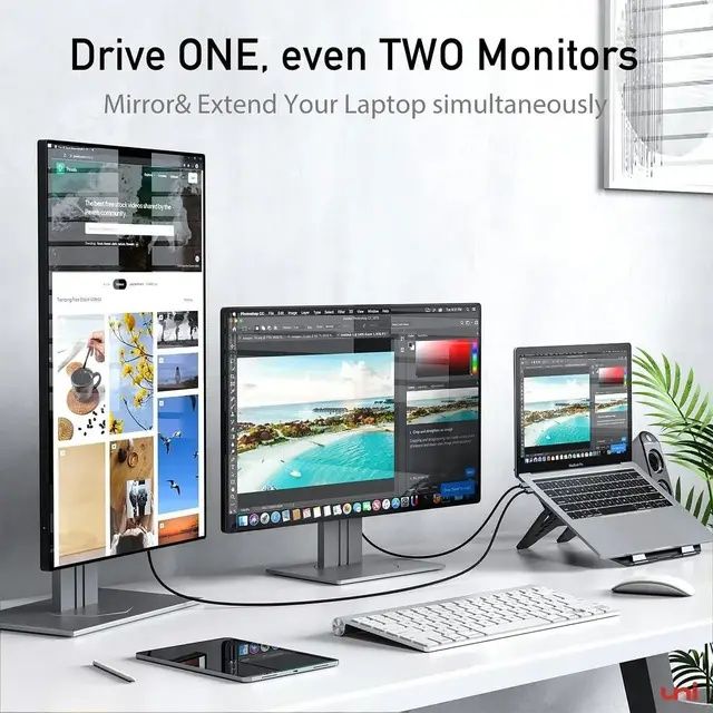 Кабель Uni USB-C to HDMI 4K 60Hz 1.8 м