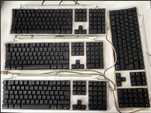 Klawiatura Apple M7803, Klawiatura przewodowa czarna