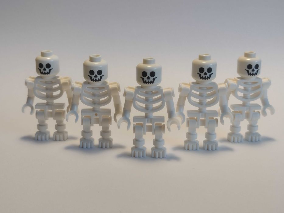 Pakiet 5 szkieletów Lego
