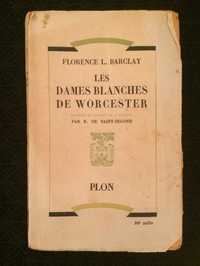 Livro em Francês 1950 " Les Dames Blanches De Worcester"