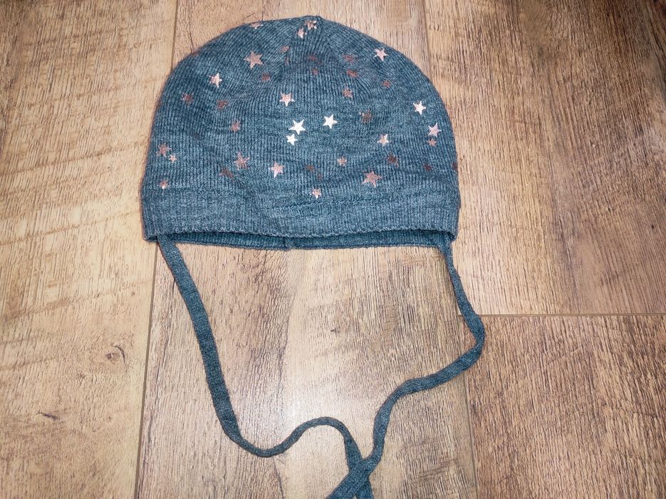 Зимняя шапка для девочки, размер 48 -50 см
