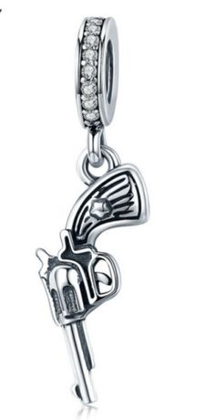 Charms pandora pistolet rewolwer