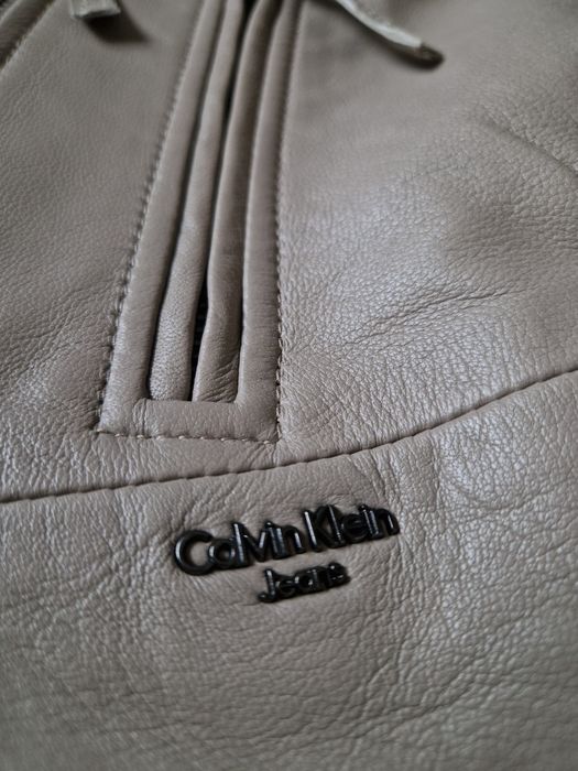 Kurtka ze skóry Calvin Klein M/L