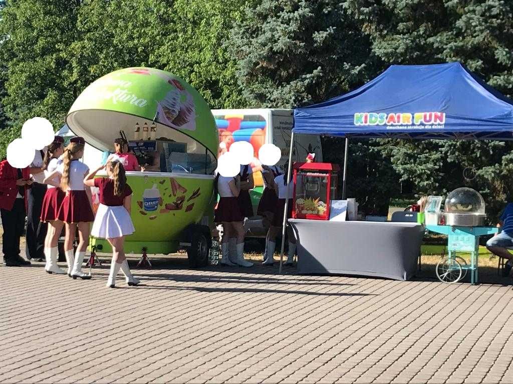 Wynajem Dmuchaniec Dmuchańce Zjeżdżalnia Eliminator Wata Popcorn Lody