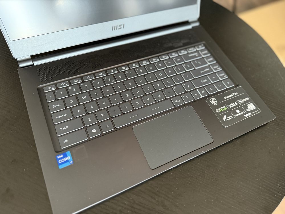 Laptop MSI Stealth 15M A11UEK i7 | RTX3060 | 32 GB RAM + nowa bateria