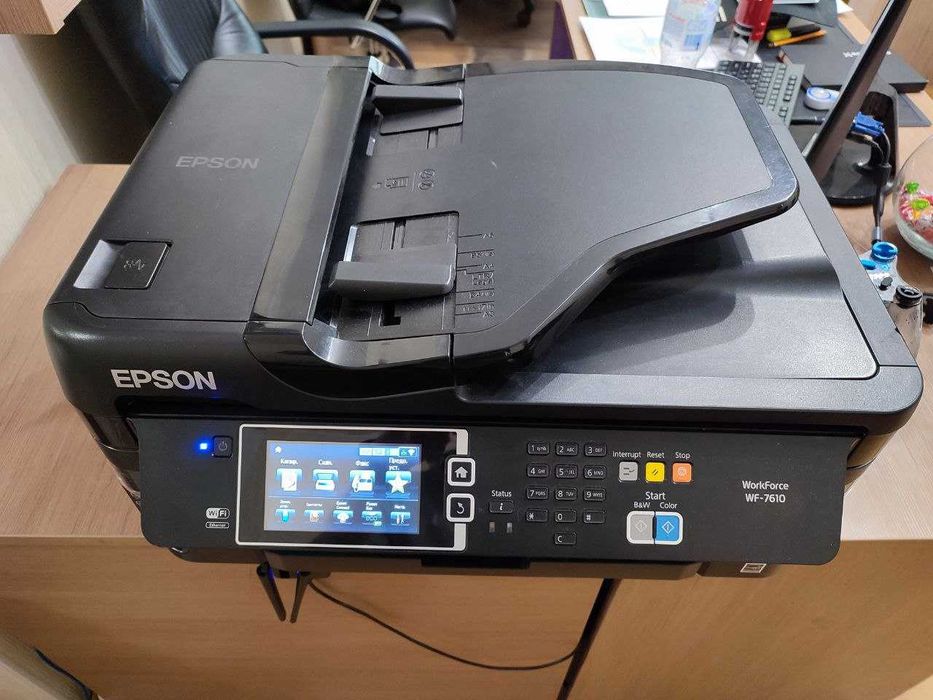 Принтер БФП МФУ Epson WF-7610 формат А4 А3