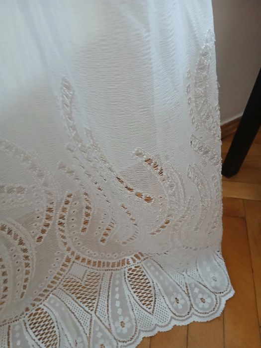 Duża firanka  380 cm po zmarszczeniu x240   cm