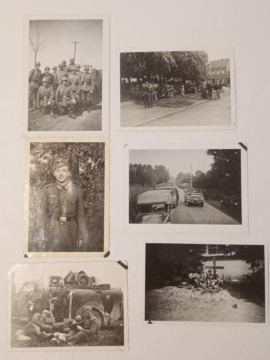 Militaria de Trincheira Werhmatch Fotos da Ocupação Weste