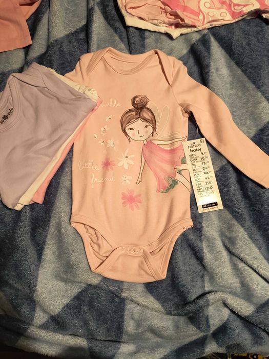 Body rozmiar 86 5 szt.nowe, dziewczęce