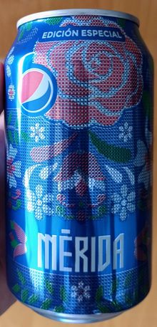 Pełna nieotwierana puszka Pepsi z Meksyku. Edycja limitowana 2021 rok