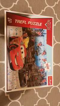 Puzzle zygzak McQueen Disney 100 elementów