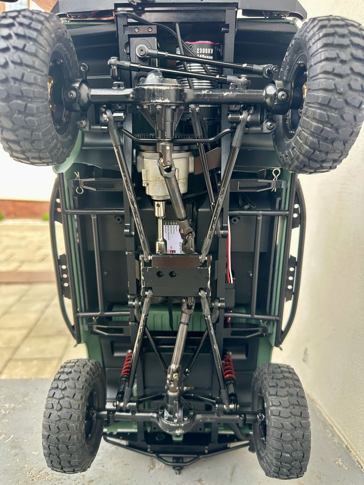 RC4WD Land Rover D90 Reefs Fusion Pro, Warn
