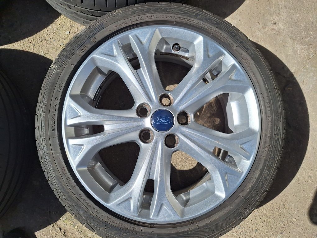 Felgi 17" FORD + opony S-max Galaxy Mondeo Focus 5x108 oryginalne