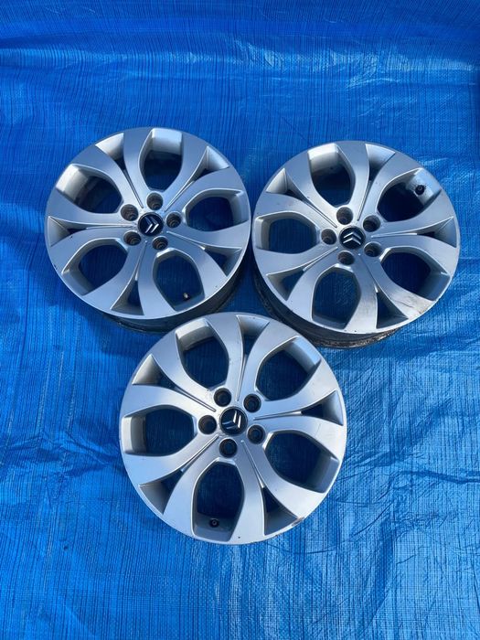 KOŁO FELGA ALUMINIOWA PEUGEOT CITROEN OE ALUFELGA C5 III  5x108 65,1mm  7J  17&quot;