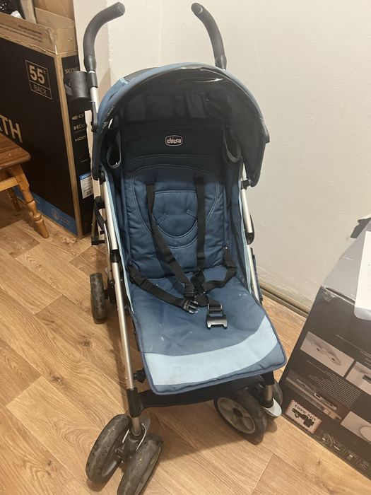Коляска Chicco синя