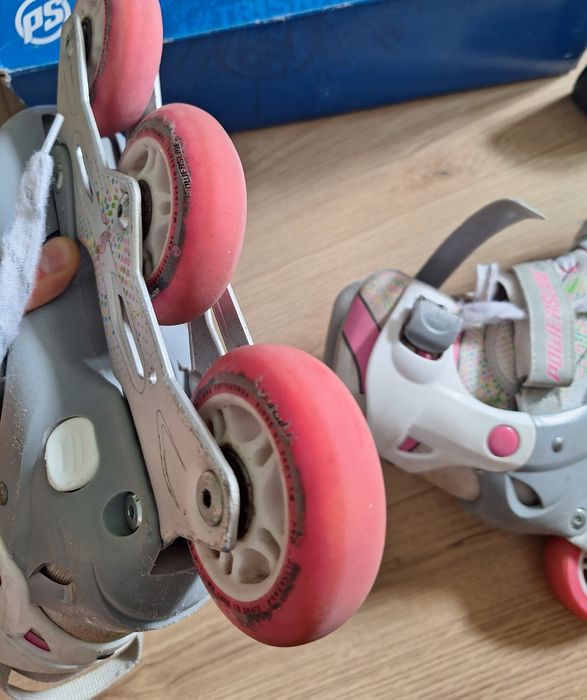 Rolki trzykołowe powerslide One 33-36 dla dziewczynki