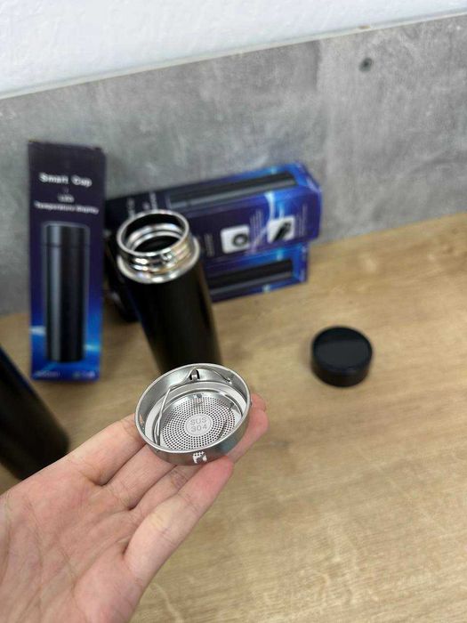 Розумний ТЕРМОС з датчиком температури! Термокружка! Похідний термос!