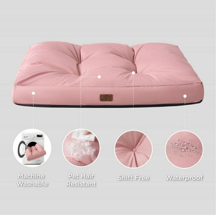 Bedsure wodoodporna poduszka dla psa rozmiar XL 111x98x10