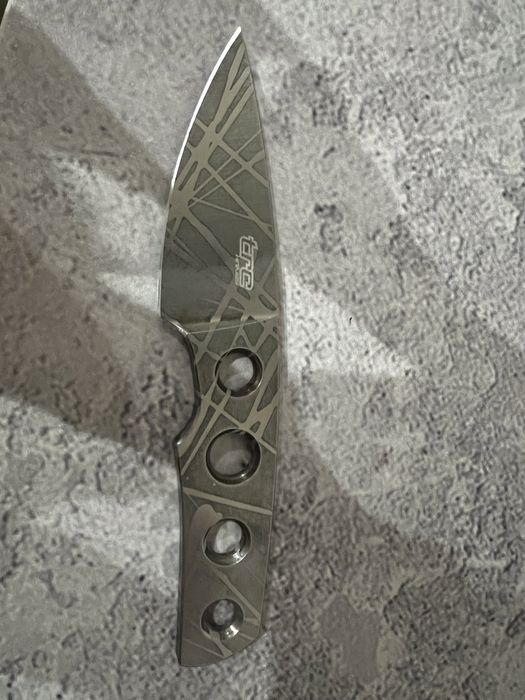 TRC Knives Mini Etched Neck M390