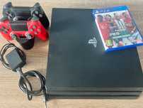Playstation 4 pro + 2 gamepady