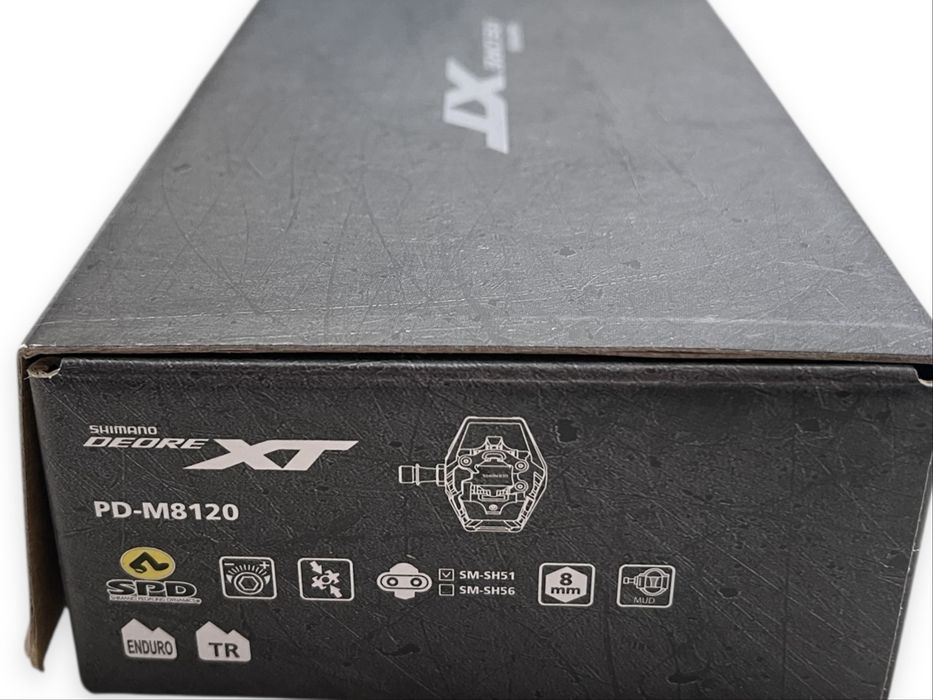 Pedały rowerowe Shimano Deore XT PD-M8120 nowe FV / 023-012