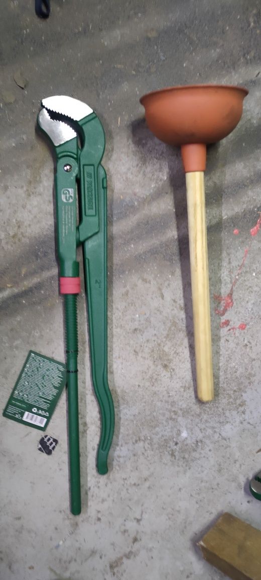 Klucz 2 cale hydrauliczny do rur żabka
