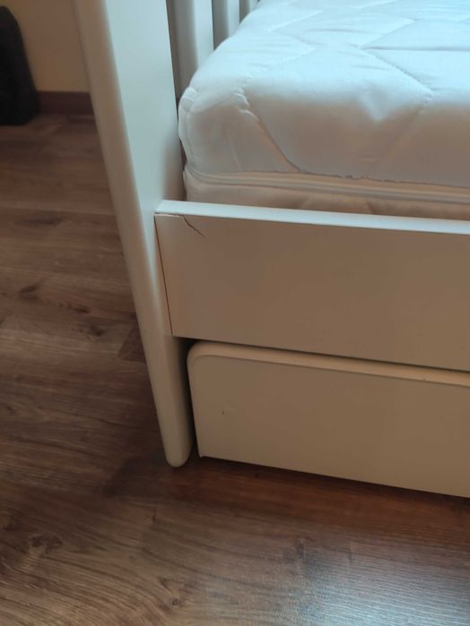 Łóżko dziecięce 160×80 cm z materacem premium FDM DINO. Warto!