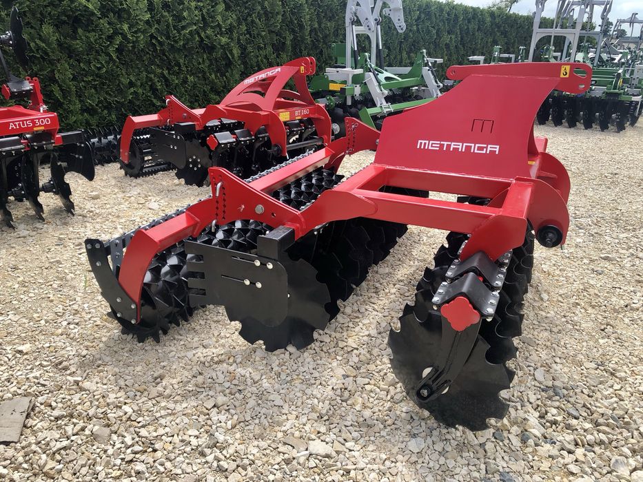 Agregat brona talerzowa metanga talerzówka 1,6 1,8 2,0 2,2 2,5 2,7 3,0