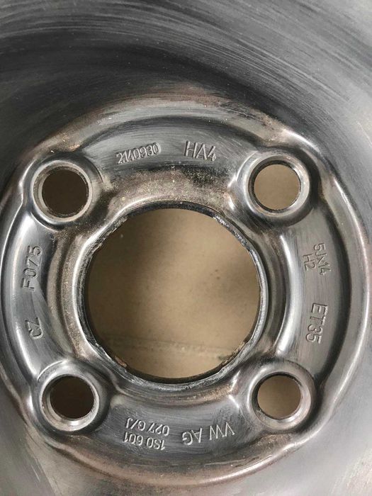 Диски Volkswagen 4:100R14 Стальні Комплект Б/у Склад Оригінал