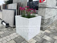 Donica betonowa ogrodowa beton architektoniczny 40x40x40 cm