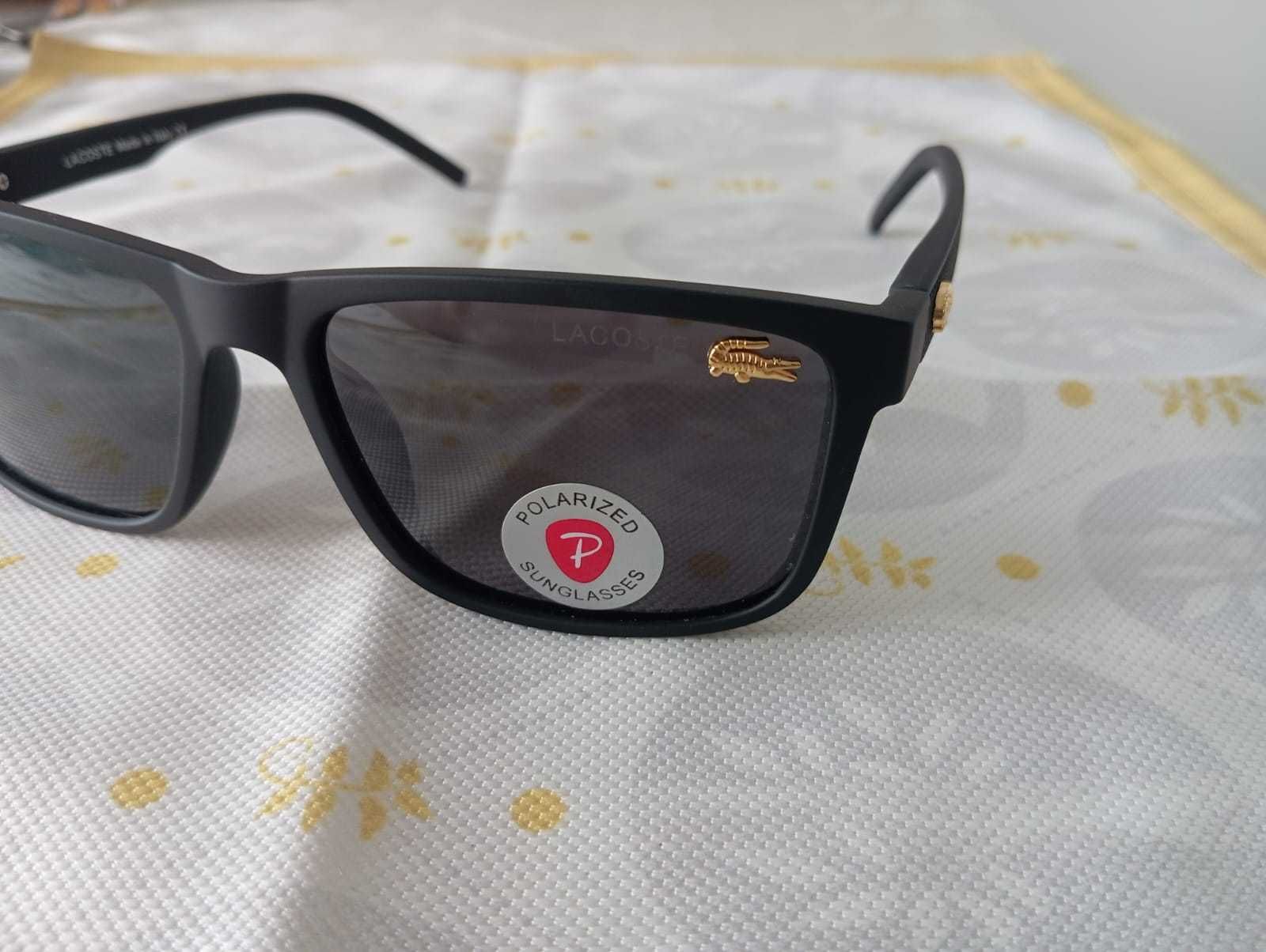 Okulary przeciwsłoneczne Lacoste - polaryzowane szkła UV400