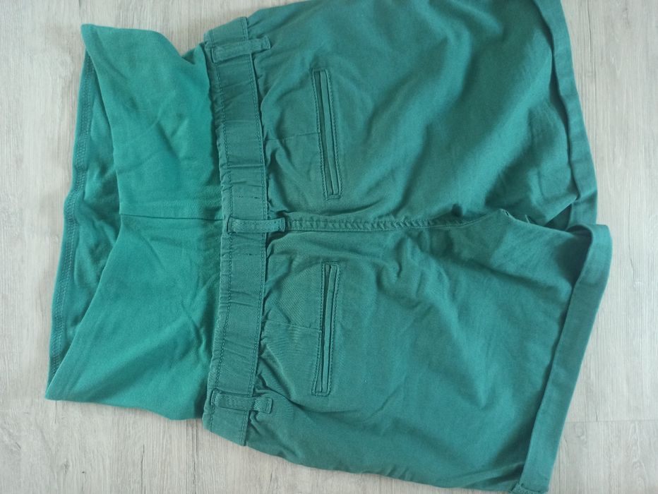 Ubrania ciążowe Bonprix jeansy szorty legginsy spódniczka M 38 zestaw