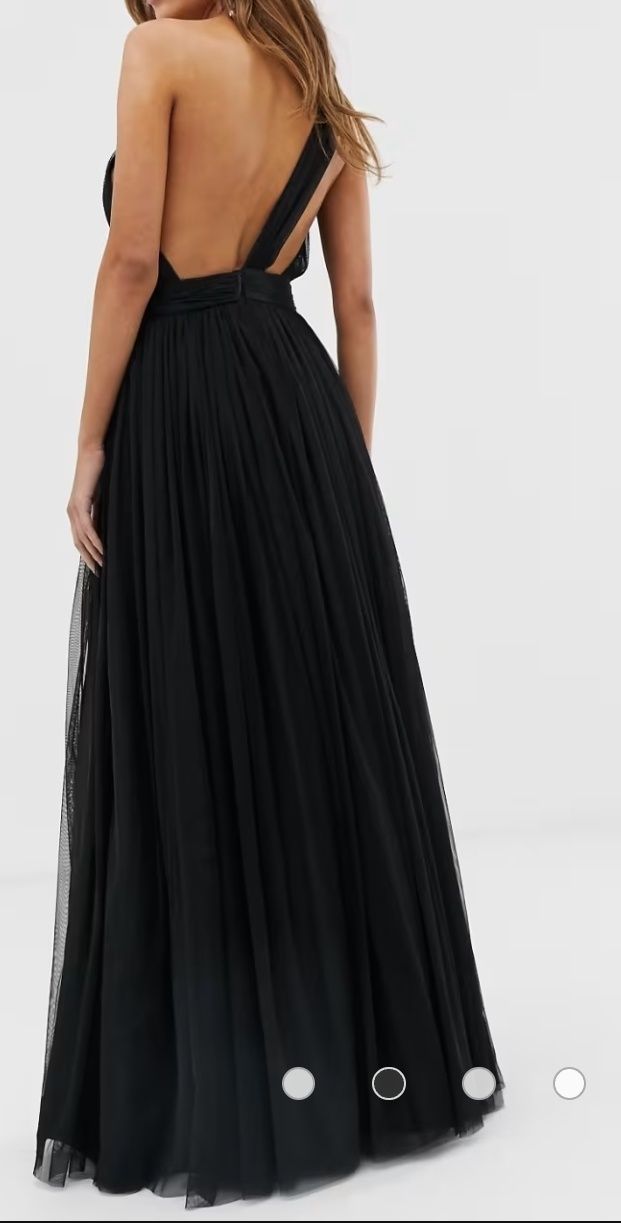 Vestido comprido de Tule asos M