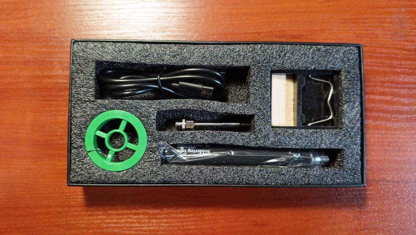 Паяльник аккумуляторный, PW20USB, 8W